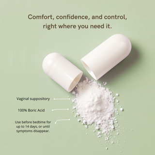 Boric Acid 600mg - Candida & BV