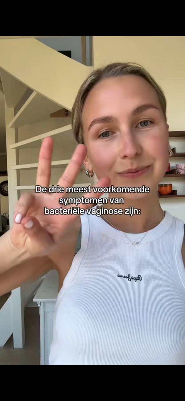 3 symptomen van bacteriële vaginose