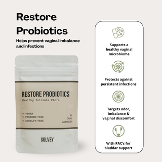 Restore Probiotics - 10 Milliarden CFU für das vaginale Gleichgewicht