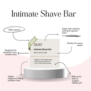 NEW: Intimate Shave Bar - with probiotics
