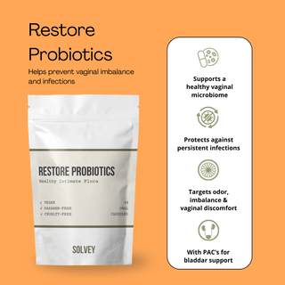 Restore Probiotics – 10 Billion CFU for Vaginal Balance
