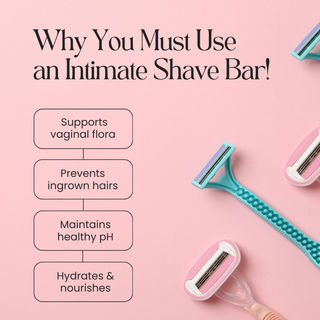 NEW: Intimate Shave Bar - with probiotics