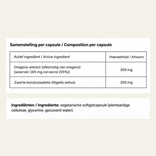 Carvacrol Complex - Oregano Oil