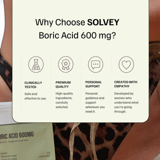Boric Acid 600mg - for vaginal use