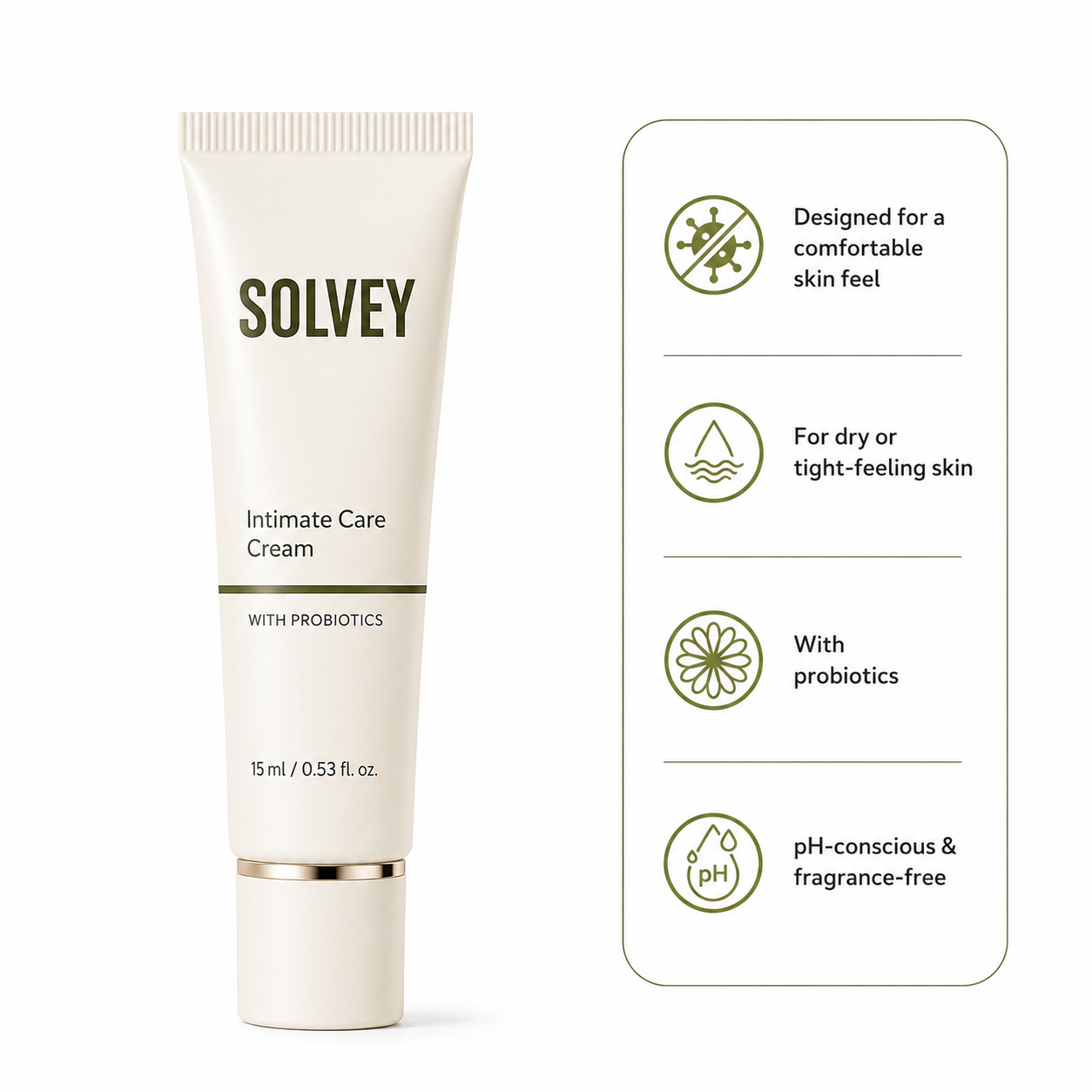 Soothing Intimate Cream for vaginal routine | Solvey – SolveyFem