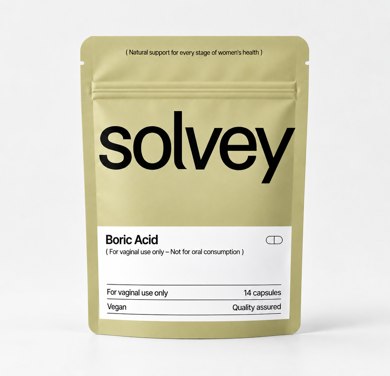 Boric Acid 600mg - for vaginal use